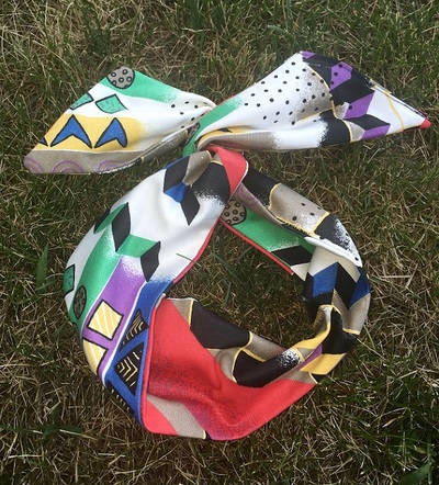 "Keffen" Mod/Art Deco wire headband