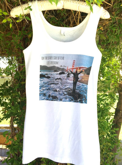  On the other side of fear lies freedom- Ellie Stone 