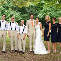 Lace bridesmaid dresses, short bridesmaid dress, open back bridesmaid dress, cheap bridesmaid dresses, popular bridesmaid dress, PD15152 - Thumbnail 2