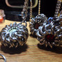 Jelly Donut - Crystal/gemstone Chainmaille Pendant - Thumbnail 2