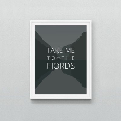 Take me to the fjords #1 poster 