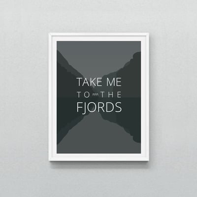 Take Me To The Fjords #1 poster 