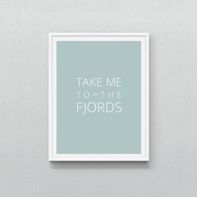 Take Me To The Fjords #3 poster 
