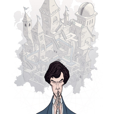 Sherlock - mind palace - print