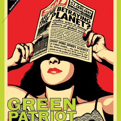 Green patriot posters - images for a new activism