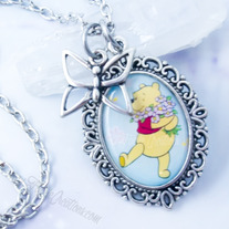 Spring Winnie the Pooh Necklace