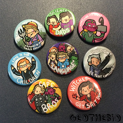 Age of Ultron Pin Set (8)