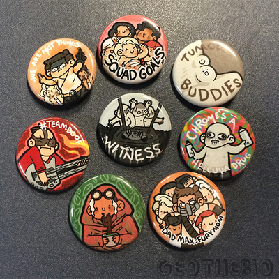 Mad Max Pin Set (8)