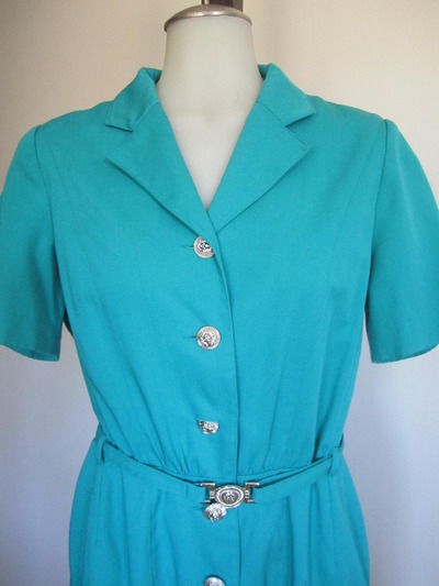Vintage Shirt Dress 