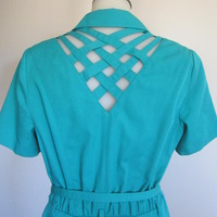 Vintage Shirt Dress  - Thumbnail 1