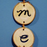 Wooden Ash Round Wall Hanging "Home Is Where The Heart Is" Wall Decor - Thumbnail 3