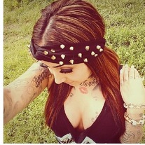 Studded Twisted Head Band! 
