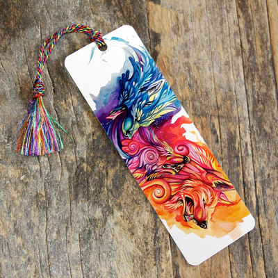 Mystic wolves - bookmark