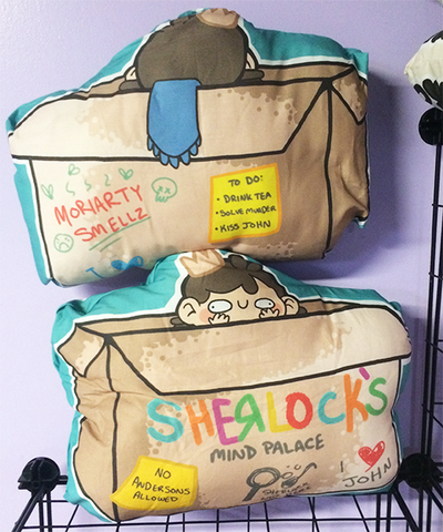 Sherlock's Mind Palace Pillow