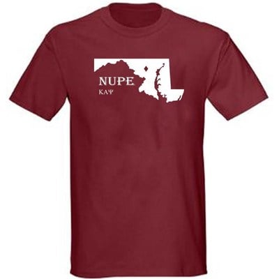 Kappa alpha psi maryland nupe short sleeve shirt