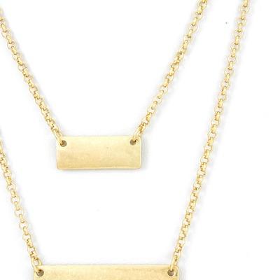 Bnita bar necklace