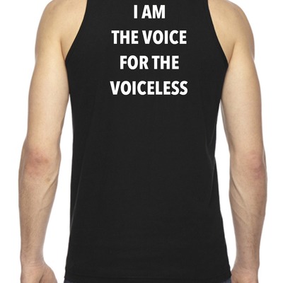 Saen unisex tank - black