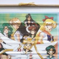 RARE Sailor Moon Stars Bamboo Scroll - Thumbnail 1