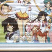 RARE Sailor Moon Stars Bamboo Scroll - Thumbnail 2