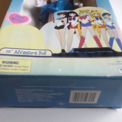 Sailor mercury adventure doll super rare 17 inch irwin 2000 poseable brand new