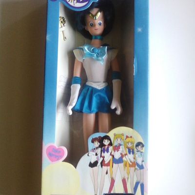 Sailor mercury adventure doll super rare 17 inch irwin 2000 poseable brand new - Thumbnail 2