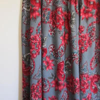 Grey and Floral  - Thumbnail 1