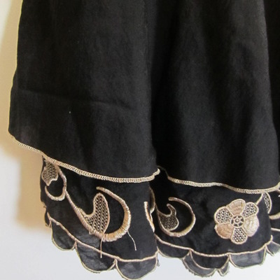 Black with a hint of lace 