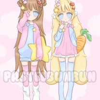 Pastel Sisters Print (Large)