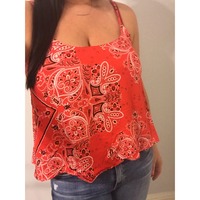 Bandana Print Top - Thumbnail 2