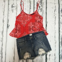 Bandana Print Top - Thumbnail 3