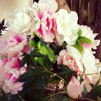 Summer Roses Flower Crown Headdress - Thumbnail 3