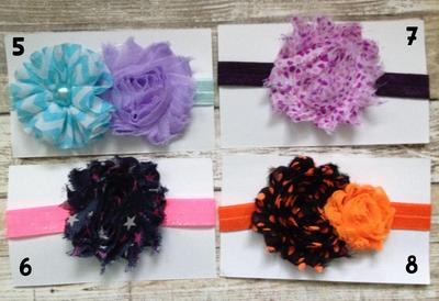 Sized Flower Headbands (1-2 yrs)