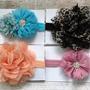 Sized Flower Headbands (1-2 yrs)-1