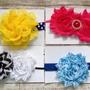Sized Flower Headbands (1-2 yrs)-2