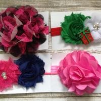 Sized Flower Headbands (1-2 yrs) - Thumbnail 4