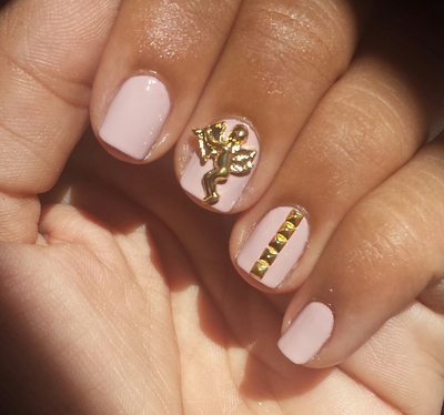 Gold Cupid/Angel Charm