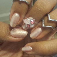 Pink Cluster Nail Charm - Thumbnail 2