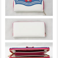 Cartoon sweet bowknot sailor zipper wallet - Thumbnail 3