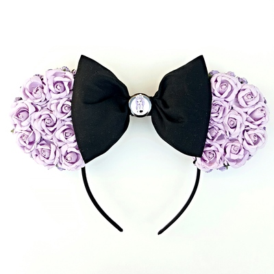 Lilac floral ears ♥
