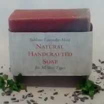 Sublime Lavender-Mint Soap for All Skin Types