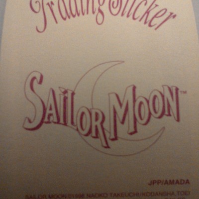 Sailor moon 1998 trading sticker card 74 jpp/amada toei rare mint