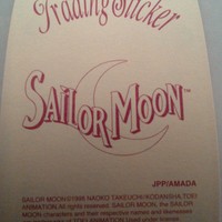 Sailor Moon 1998 Trading Sticker Card 14 JPP/Amada Toei RARE MINT - Thumbnail 1