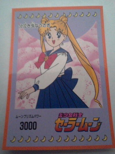 Sailor Moon 1998 Trading Sticker Card 12 JPP/Amada Toei RARE MINT