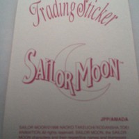 Sailor Moon 1998 Trading Sticker Card 12 JPP/Amada Toei RARE MINT - Thumbnail 1