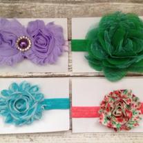 Sized Flower Headbands (2 years +)