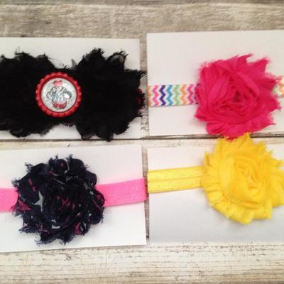 Sized flower headbands (2 years +)