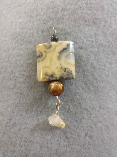 Creamy Jasper Pendant