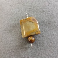 Variegated Jasper Pendant - Thumbnail 1