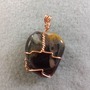 Wire Wrapped Muggle Stone Pendant-1