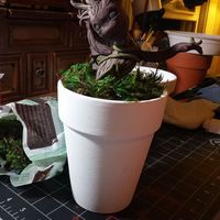 Baby Dancing Groot Polymer Sculpture - Thumbnail 1